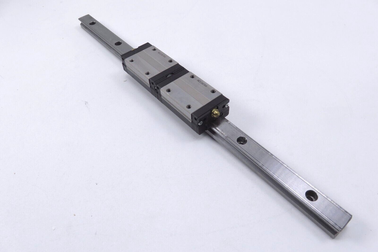 2 of THK SSR15 Linear Bearing Guide Blocks w/ Rail 14" eBay