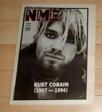 NIRVANA KURT COBAIN ON COVER OF NEW MUSICAL EXPRESS MAGAZINE APRIL 1994 RIP 