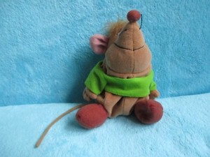 Walt Disney Buena Vista Cinderella - Gus - Soft Plush Stuffed Beanie Teddy Toy | eBay