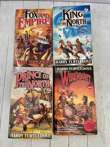 Harry Turtledove COMPLETE SET 4 ELABON SERIES ALL FIRSTS PBK BAEN VG 1990s - Imagen 1 de 4