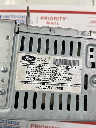 2003-2011 LINCOLN TOWN CAR RADIO CD PLAYER SOUNDMARK OEM 8W1T-18C815-CB - Picture 7 of 9