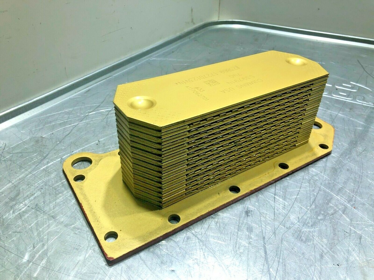 Cummins ISL, ISC, ISL-G, 6CTA ENGINE OIL COOLER 5397914 OEM | eBay 