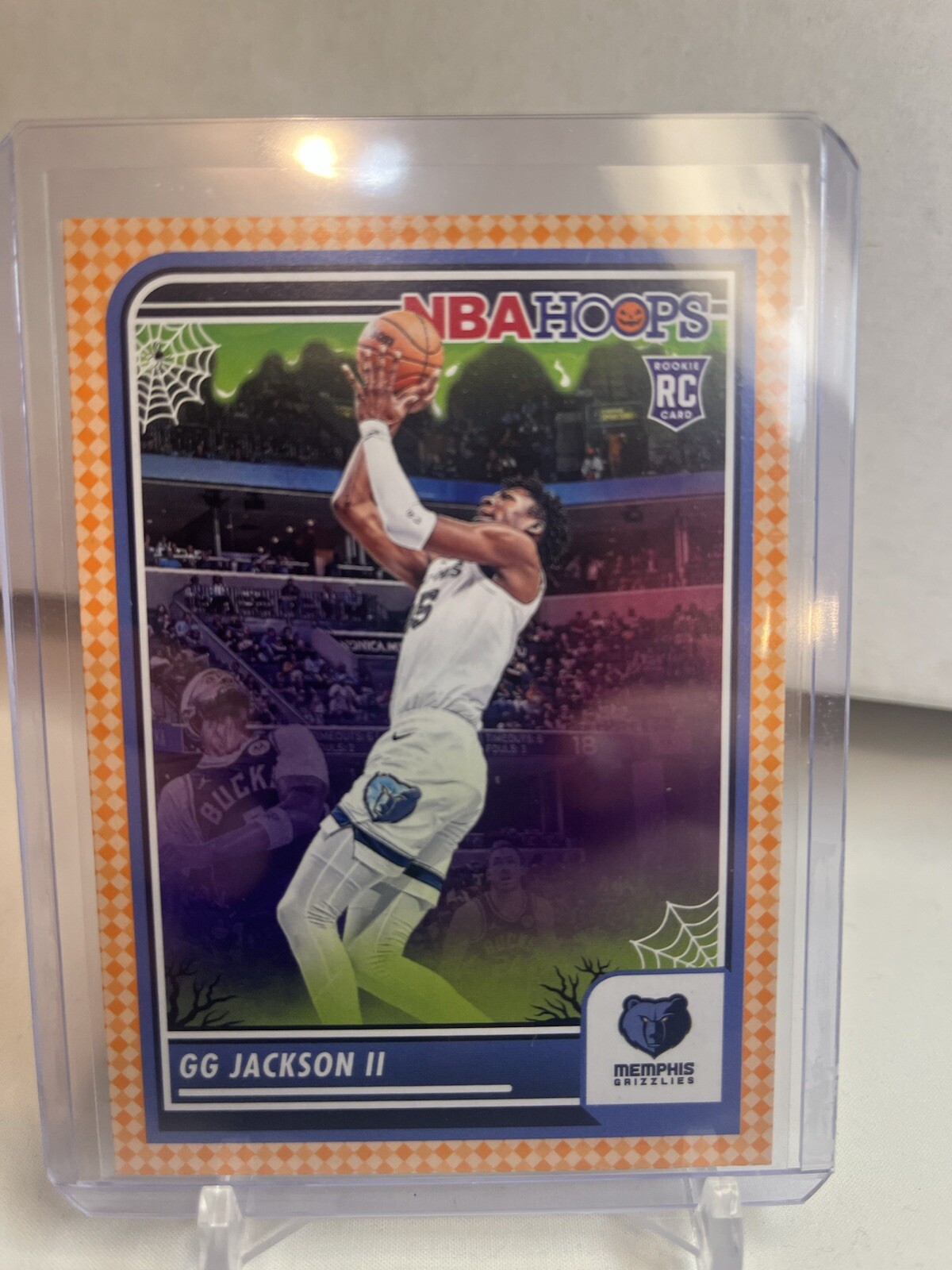 2023-24 Panini Haunted Hoops - Orange #43 GG Jackson (RC)