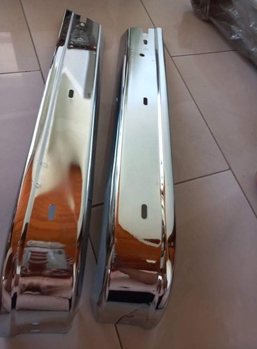 BMW E30 REAR CHROME CORNER BUMPER, L+R SİDE, NEW FROM OLDSTOCK, FREE SHIPPIING - Picture 12 of 12