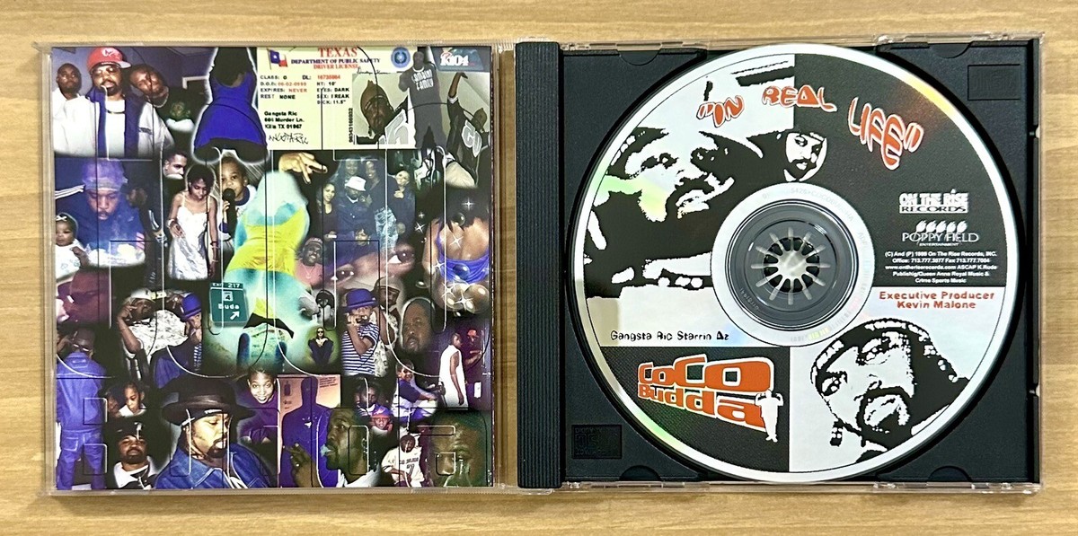 CD ~ Coco Budda ~ “In Real Life” ~ P.A. ~ 15 Tracks ~ 1999 ~ !L 