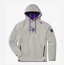 UNRL x Minnesota Vikings Heather Gray Elevation Hoodie (Size: Extra Large) ~ NWT