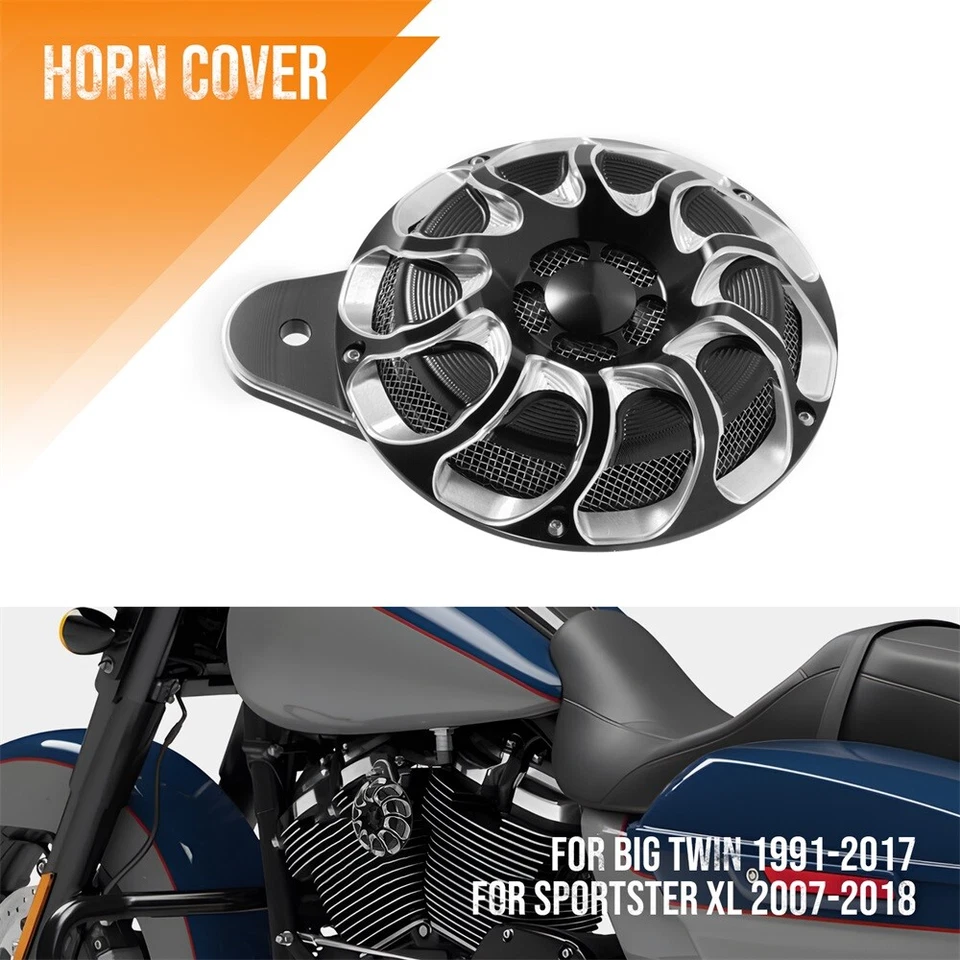 Horn Kit Cover For Harley Touring Big Twin Road Street Road Electra Glide King - Изображение 2 из 4