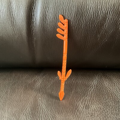 TMNT Sewer Spear Orange Wacky Wild West Chief Leo Leonardo 1992 Accessory 
