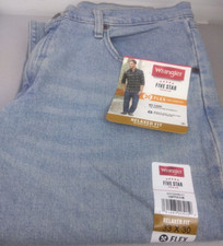 Wrangler Five Star Premium Men's Flex Relaxed Fit Jeans Size 33-30 - New  B38 