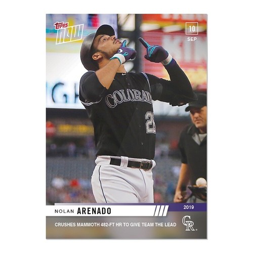2019 Topps Now 824 Nolan Arenado