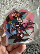 Helluva Boss Summer Fizzarolli Swimsuit 2024 Blue Acrylic Keychain sold out