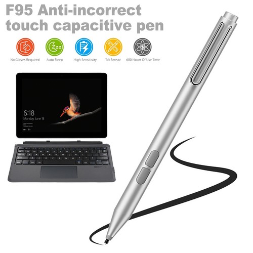Wireless Keyboard For Microsoft Surface Pro 9/9 5G/8/7/7+/6/5/4/3 &Stylus Pen US - Picture 30 of 37