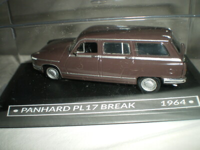 1/43 Panhard Pl17 Break marron glacé 1964 Norev Neuf boite plastique
