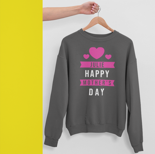 Personalised Custom Mother's Day Sweatshirt Your Name Family Celebration Gifts - Picture 4 of 24