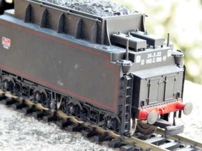Locomotive 140 C 180 SNCF dépôt - Verdun - JOUEF - Echelle HO