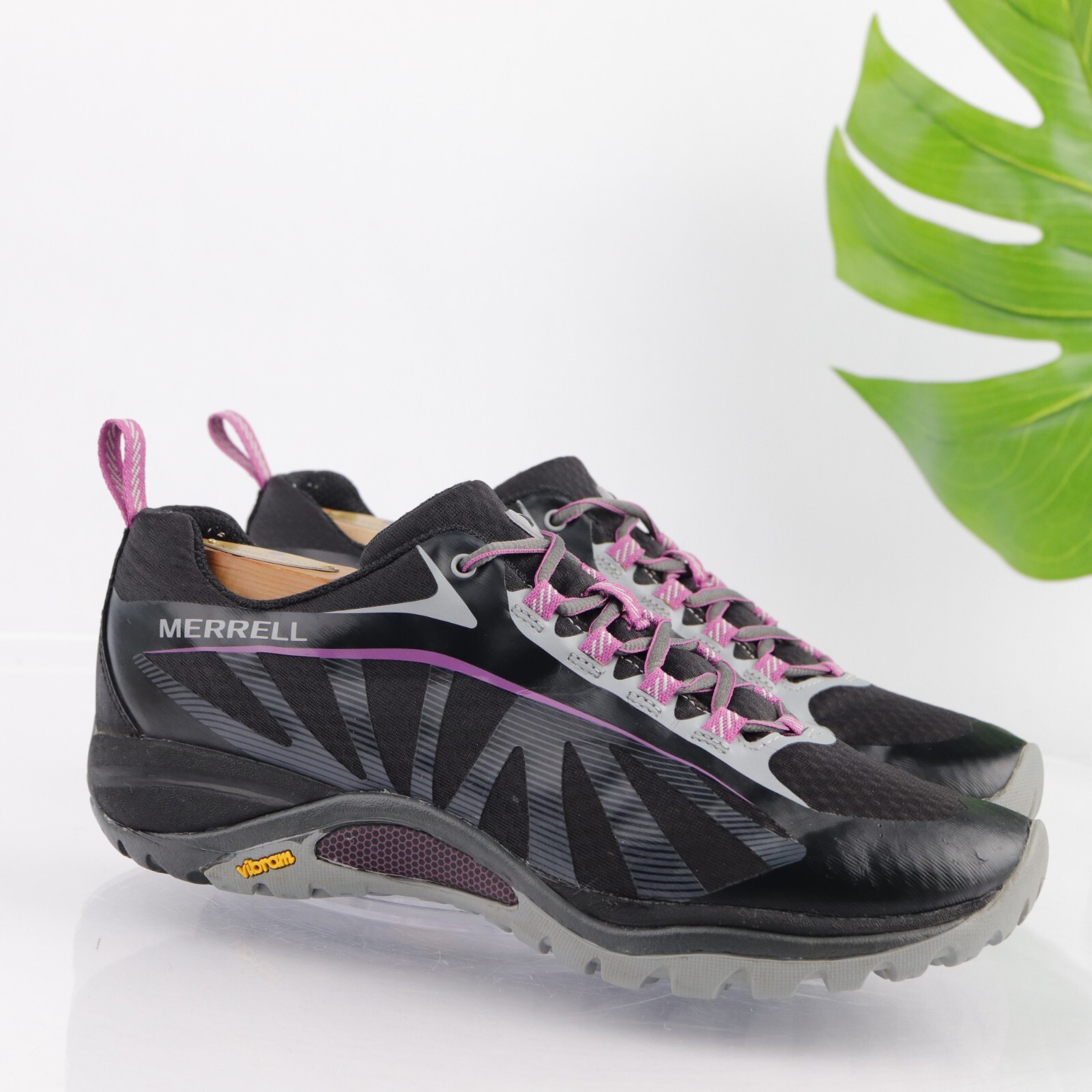 Scarpa da trekking Merrell Siren Edge taglia 9 5 nera viola atletica trail running