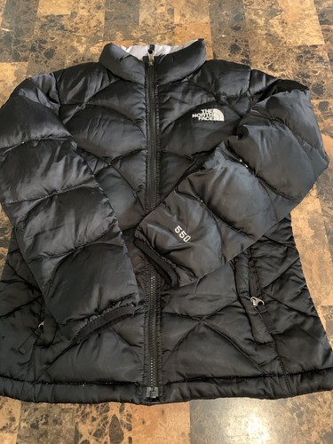 Black Puffer Jacket Girls Size 
