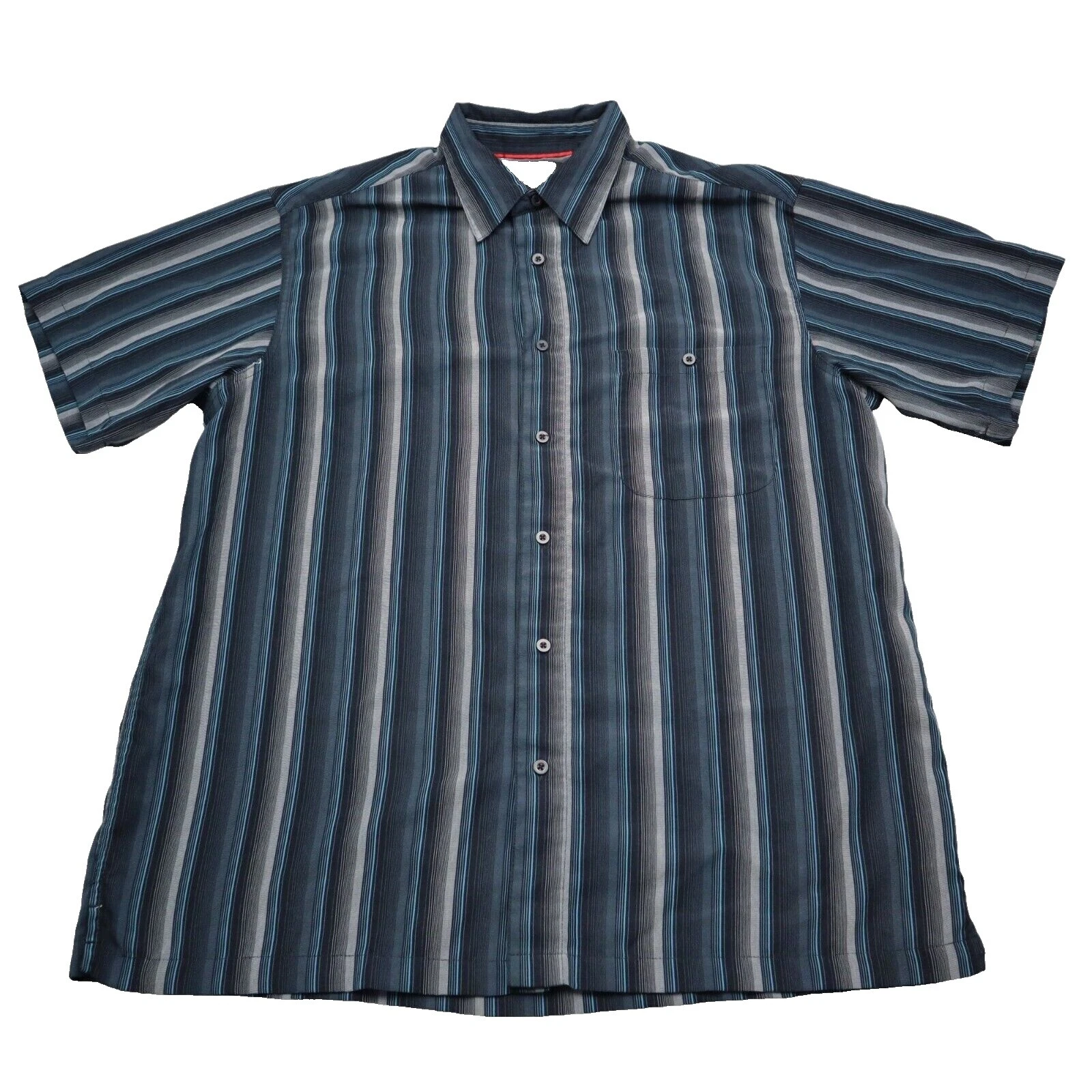 Botón Informal a Rayas M.E. Sport-Down Shirts for Men