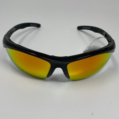 Optic Edge Sunglasses Polycarbonate Frames and Lenses Vibrant Dielectric Mirror 