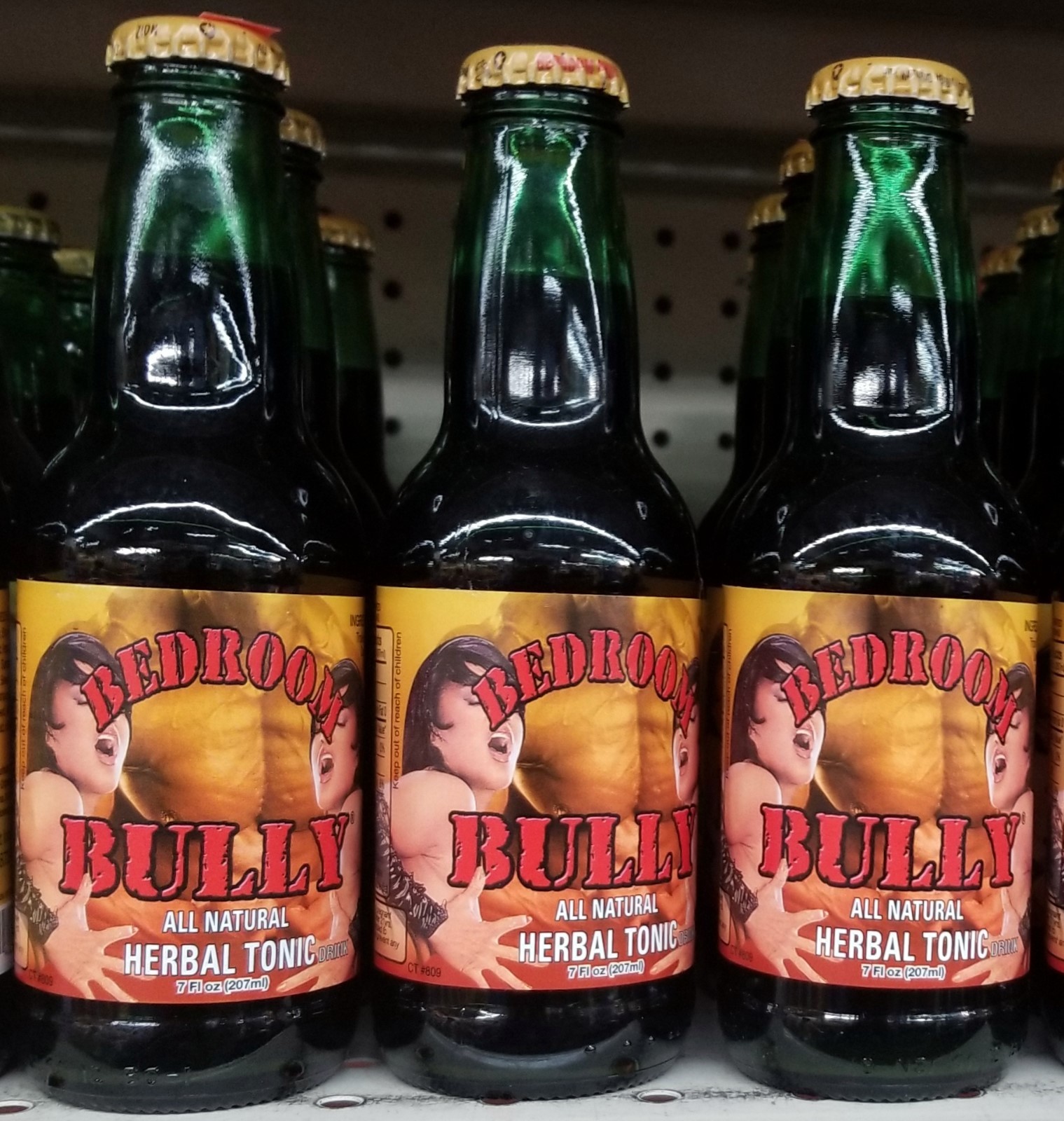 Bedroom Bully all Natural herbal tonicdrink 7 fl oz each ( 3 PACK