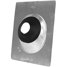 Oatey 12956 Aluminum 3"- 4" pipe diameter All-Flash, No-Calk Roof Flashing 12" x