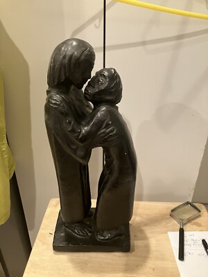 Ernst Barlach Heavy Das Wiedersehen The Reunion German Modernist Noack Edition
