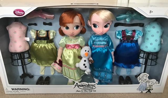 frozen doll deluxe set