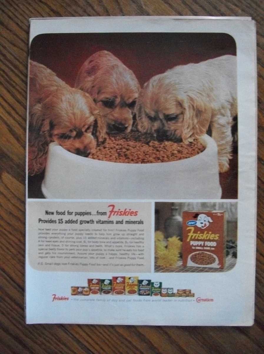 Friskies puppy shop food