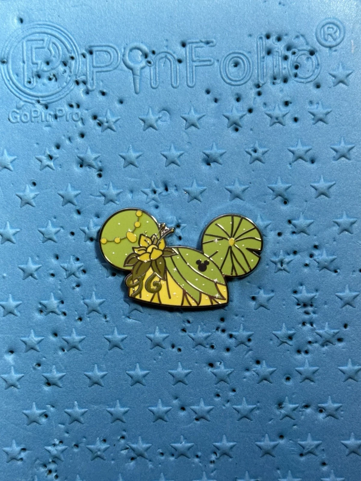 Hidden Mickey Pin Wave B 2025 Walt Disney World Tiana Ear Hat