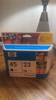 HP Inkjet Print Cartridges Combo-Pack: 45 Black & 23 Tri-color - C8790BN New