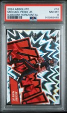 2024 PANINI ABSOLUTE KABOOM! HORIZONTAL #14 MICHAEL PENIX JR. PSA 8