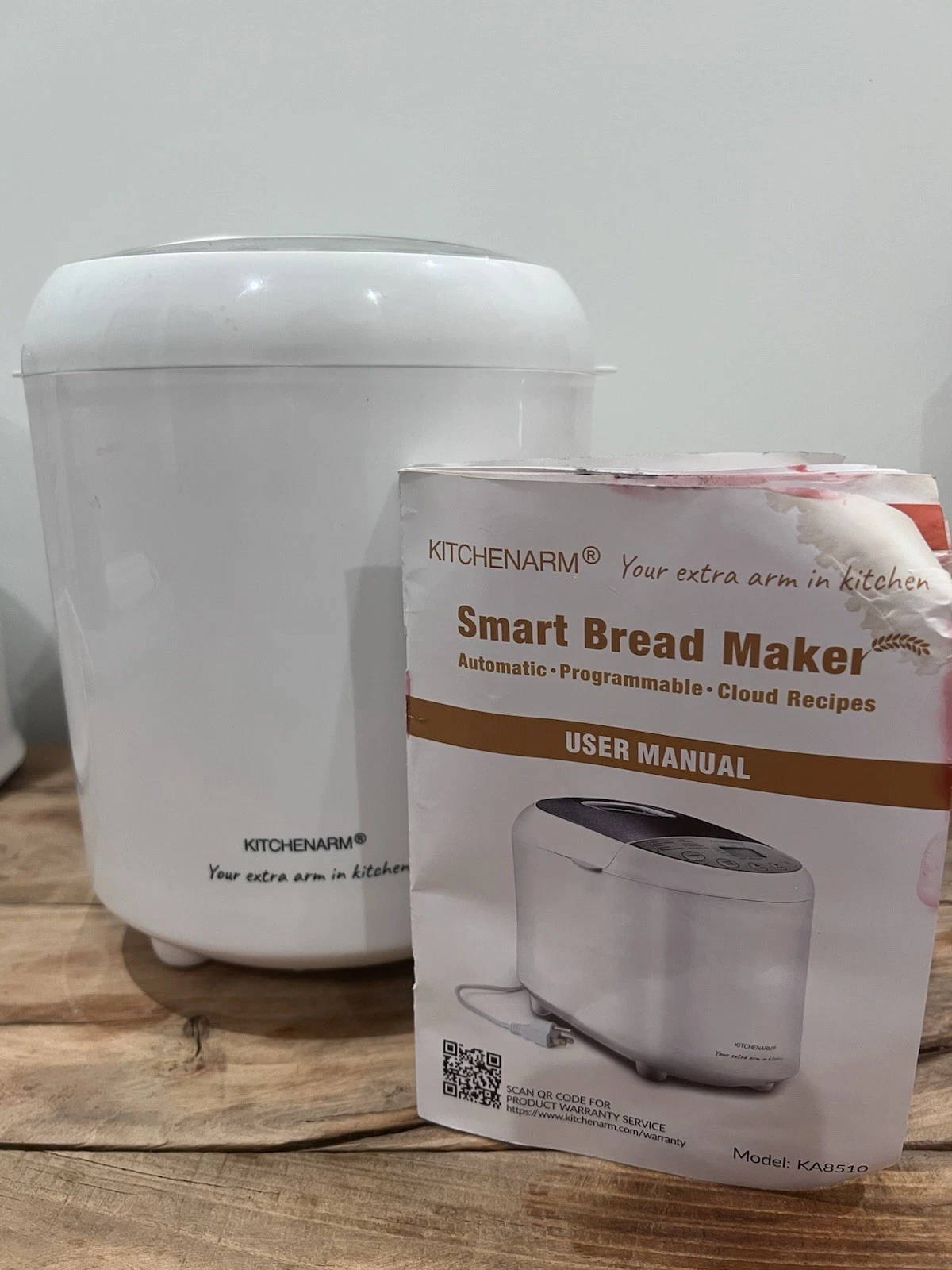 KITCHENARM 19-in-1 HANDY Bread Machine (No Kneading hook ) READ DESCRIPTION