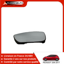Glace de rétroviseur Peugeot 208