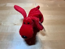 Ty Beanie Baby Rover - MWMT Dog Red 1996 
