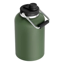 Zenbo One Gallon/128 oz Jug, Straw, Double Wall Leak Proof Keeps Hot / Cold