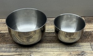 Sunbeam Mixmaster Heritage Series 2346 2350 2353 2364 Stainless Mixing Bowl Set