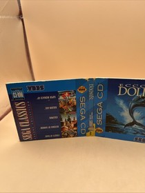 Sega CD Ecco The Dolphin & Sega Classics  Rated GA