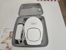 Silk'n BellaFlash Pro White IPL Hair Removal Device w/ Case  Power Adapter