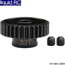Hot Racing NSG32M01E 32t Steel Mod 1 Pinion Gear 8mm Bore