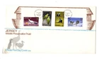 1971 JERSEY - WILDLIFE PRESERVATION TRUST FDC FROM COLLECTION L11