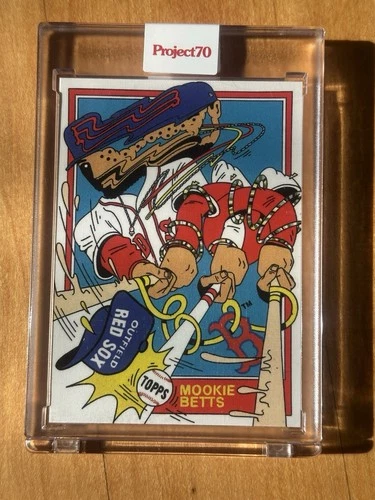 2021 Topps Project 70 - Ermsy Mookie Betts #258 1981 Topps Baseball /2392