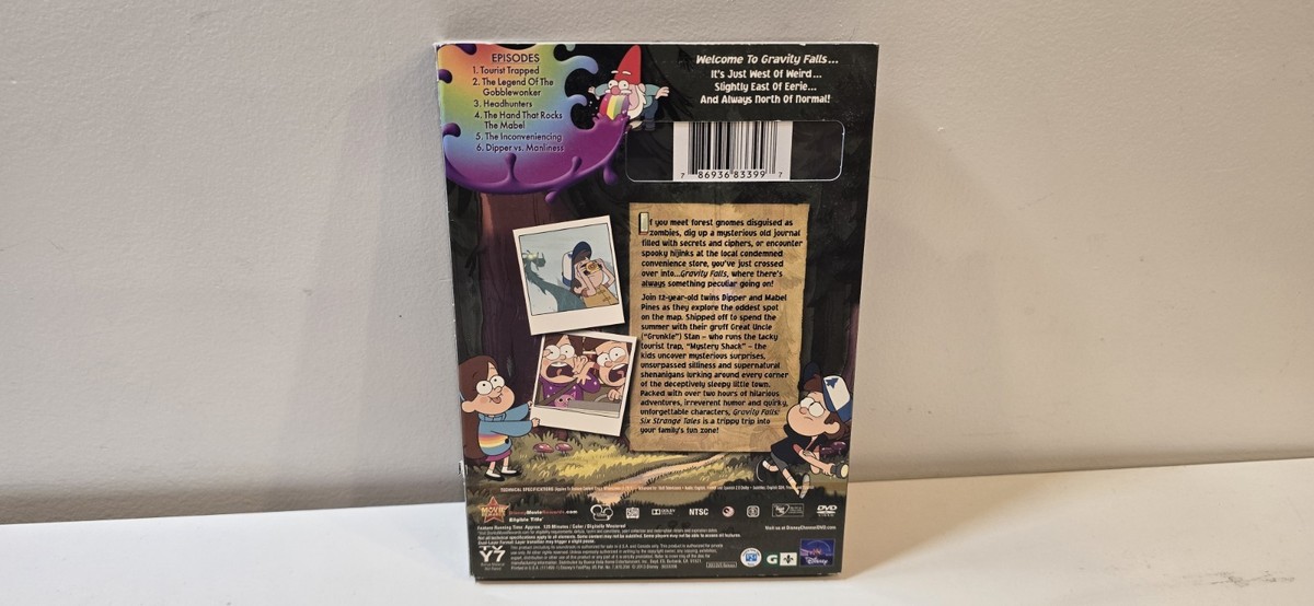 Gravity Falls: Six Strange Tales (DVD, 2013) for sale online