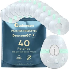 G7 Patches – 40 x Adhesive Patches for Dexcom G7 Waterproof, Transparent, Lon...