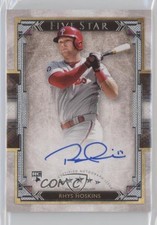 2018 Topps Five Star Rhys Hoskins #FSA-RH Auto 9su