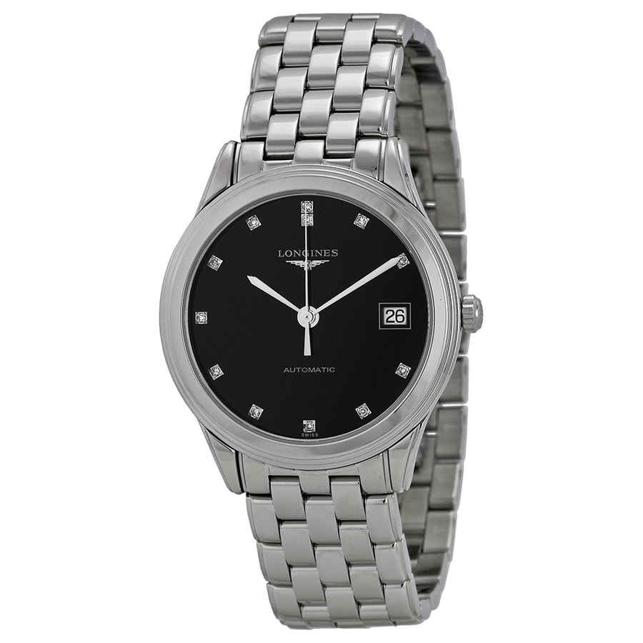 Longines Flagship Automatic Black Dial Men Watch L4.774.4.57.6