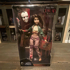 JAKKS Pacific Doll Haus of Dread Jason Voorhees 11in Doll w/ Mask  Accessories