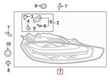 Porsche 718 Boxster 982 Heck rechter Schwanzleuchten