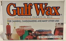 Gulfwax 203-060-005 Household Paraffin Wax 16 oz. for Canning/Candle Making