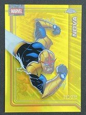 Nova 2026 Topps Chrome Marvel Comics Yellow Refractor 230/275 #89