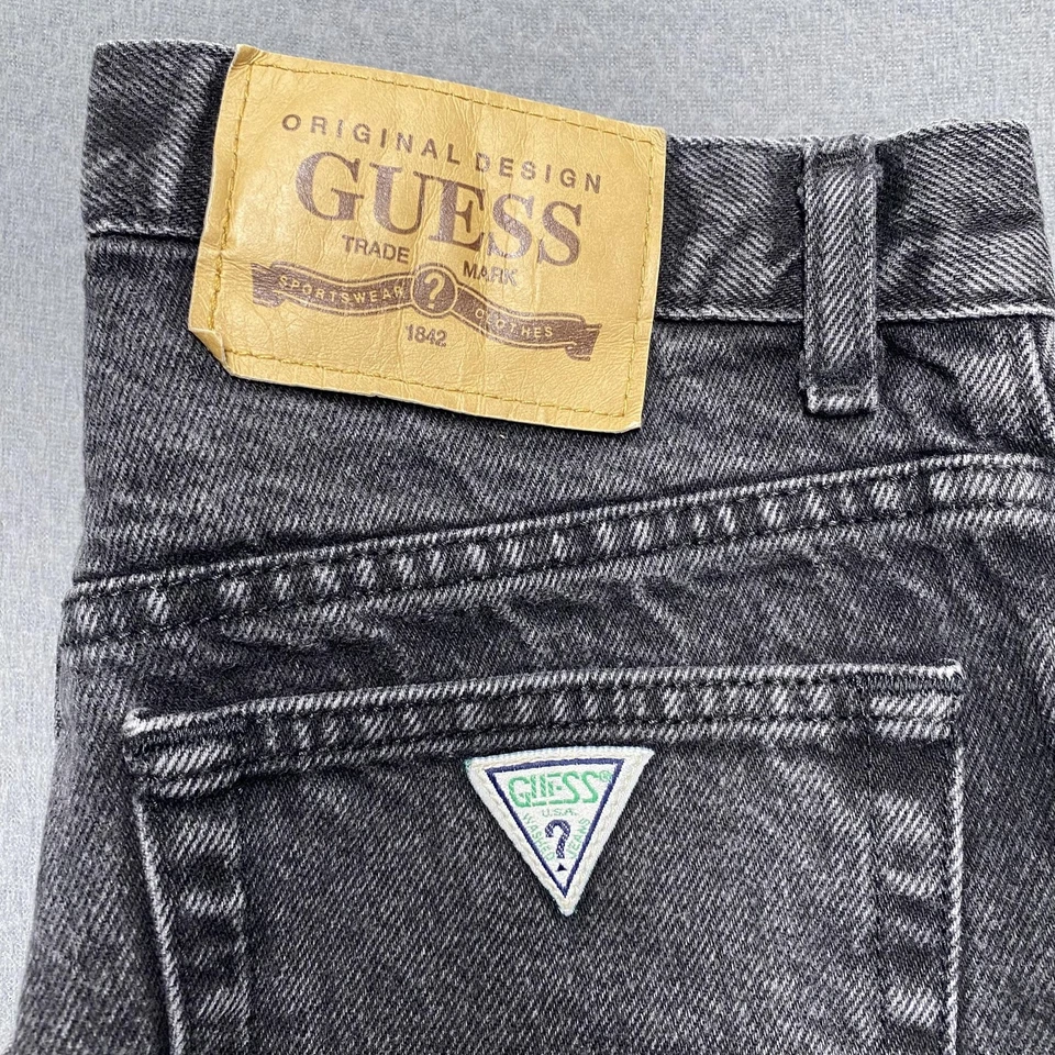Jeans Guess Vintage Para Hombre 29x35 Pierna Recta Georges Marciano EE. UU. 39001 Denim Años 90 Foto 2 de 4